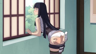 FUCKING HINATA'S BUTT IN THE MIDDLE OF A CLASS - TRAINING WITH HINATA - KUNOICHI TRAINER