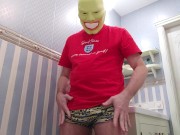 Preview 1 of Masturbating to my Mask 🎭🌶️