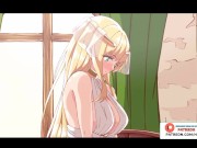 Preview 1 of BIG TITS ELF GIRL CUTE FUCKING IN HOUSE END GETTING CREAMPIE - ELF HENTAI ANIMATION 60FPS