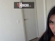 Preview 3 of Stepsisters PRANK With Pussy On Step Bro's dick - Amateur Latina Teen Threesome - RaveTeens