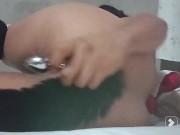 Preview 1 of Foxy tail masturbation