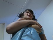 Preview 2 of Patient Exclusively Fucks Nurses Kristi And Diana