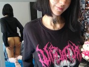 Preview 1 of Masturbation in the mirror! Fuck me and fill me with cum until I drip