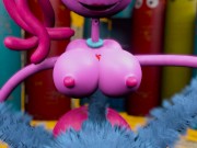 Preview 2 of Poppy Playtime - Mommy longs legs Big TitsJob