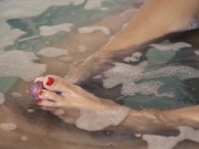 Preview 1 of Premium Top FULL Video: JAKUZZI UNDERWATER BLOWJOB AND FUCKING REAL COUPLE