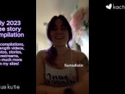 Preview 2 of kactus kutie FULL LENGTH pee story compilation