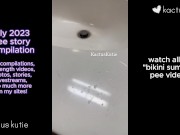 Preview 5 of kactus kutie FULL LENGTH pee story compilation