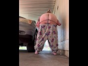 Preview 3 of Nice public piss with big ass