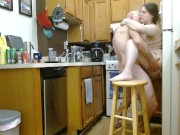 Preview 6 of Aspen's Kitchen Fun Pt.2. XXX Live Cam Live.