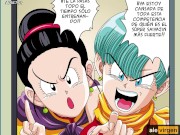 Preview 1 of Milk and Bulma are penetrated by Gogeta