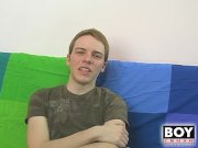 Preview 1 of Interviewed Matt Phoenix masturbates his cock solo