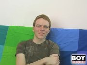 Preview 3 of Interviewed Matt Phoenix masturbates his cock solo