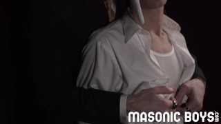 MasonicBoys DILF Adam Snow seduces cute excited twink