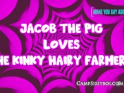 Preview 5 of Jacob the pig loves the kinky hairy farmers