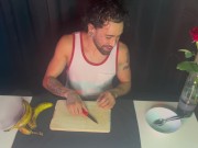 Preview 1 of Dru WinterZ Presents...Dru's Dirty D.I.Y : How to Train Your Cock With A Banana to Last Longer!