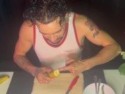 Preview 4 of Dru WinterZ Presents...Dru's Dirty D.I.Y : How to Train Your Cock With A Banana to Last Longer!