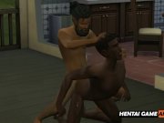 Preview 1 of 18 Year Old Black Teen Gets Fucked For The First Time By A Monster Dick| ANIMATED HENTAI YAOI