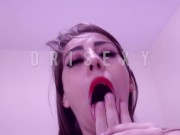 Preview 6 of POV - Horny naughty girl making you a doormat | Dri Sexy e Nicklaus