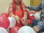 Preview 1 of First Night Of Wedding Desi Hot Wife Fucked Hard By Husband