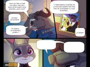 Preview 3 of Little Rabbit Judy Fucks Her Boss To Keep Her Job - Zootopia