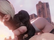 Preview 1 of Sweet 2B having sex with you . Nier Automata