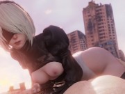 Preview 2 of Sweet 2B having sex with you . Nier Automata