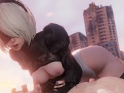 Preview 3 of Sweet 2B having sex with you . Nier Automata