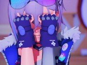 Preview 1 of 【MMD Honkai: Star Rail 4k/60fps】《Silver Wolf (银狼)》~《MIMI - ヒミツ 『Secret』 feat. 可不》