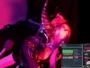 Preview 2 of Twitch Streamer Scalie Futanari Gapes Herself - RedEyesBadDragon's SexLairLive #SLL Sesh {018}