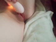 Preview 5 of Sensual clit teasing and clit sucking toy orgasm