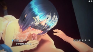 [Hentai Game Koikatsu! ]Have sex with Big tits Vtuber Shishiro Botan.3DCG Erotic Anime Video.