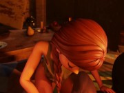 Preview 5 of Anna's Secret - Frozen Anna 3D 60fps Animation