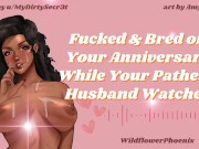 Preview 1 of Fucked & Bred On Your Anniversary: A Cuckhold ASMR Roleplay
