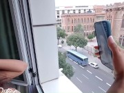 Preview 1 of SEX ON THE WINDOW LOOKING THE STREET - SHEILA ORTEGA
