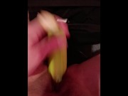 Preview 2 of Fucking my banana