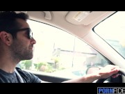 Preview 3 of PORNFIDELITY Miranda MIller Tips The Driver With Pussy