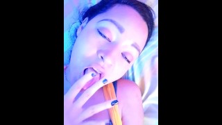 Saturn GONZO hairy pussy masturbation and loud moans, pleasure and orgasm for sure 😈😈