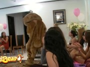 Preview 3 of DANCING BEAR - Horny Women & Male Strippers Put Together And Make The Party Go Wild