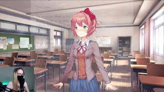 Doki Doki Literature Club! pt. 3 - Sharing our poems with Sayori!