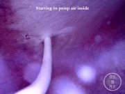 Preview 5 of INSIDE POV: Inflating my Bladder with Air - Preview