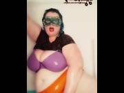 Preview 2 of Amateur BBW with Huge Tits Shower Masturbating