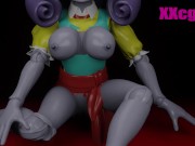Preview 2 of Poppy PlayTime - Zombie Miss Delight rought sex BlowJob HandJob OnTop Hot Teacher