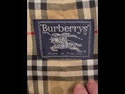 Preview 1 of Tease with my Burberry coat, full video coming