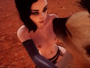 Preview 3 of WildLife - Maya Fucking with a Hyena - Furry Hentai Anal