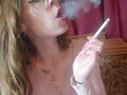 Preview 6 of Non-Nude Small Tits Cigarette Smoking