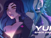 Preview 2 of [COMIC PORN] Assassin Yuki serves her vile Alien Master (feat. KittenVox and Bordeaux Black VA)