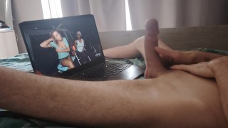 4K Korean girlfriend fucked while watching porn