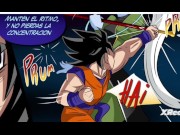 Preview 2 of Vados teaches Goku a new training dragon ball super xx