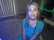 Preview 2 of POV REAL LIFE HOME NURSE GETS HER ASSHOLE DESTROYED
