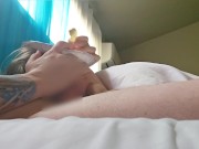 Preview 4 of I get to keep his cock warm while he has a snack. (fans.ly/r/Princessplaytime)
